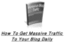 Thumbnail Massive Blog Traffic - With resell rights Thumbnail Massive Blog Traffic - With resell rights