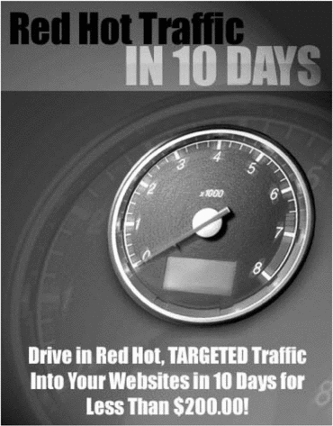 Product picture Red Hot Traffic in 10 days - With Resell rights