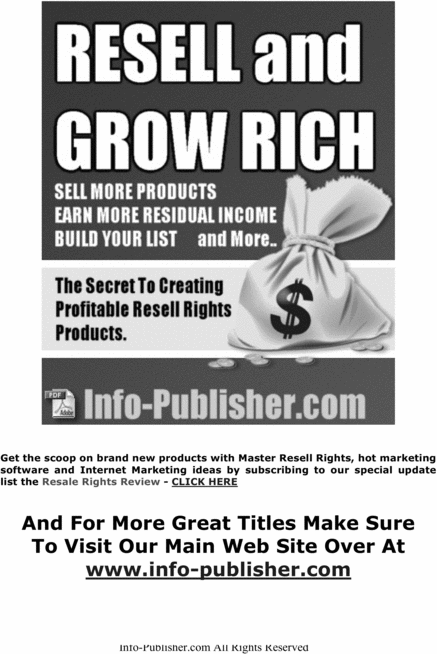 Product picture Resell and Grow Rich - With Resell rights